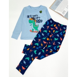 Пижама для мальчика тм" Фламинго" Dinosaur Bro