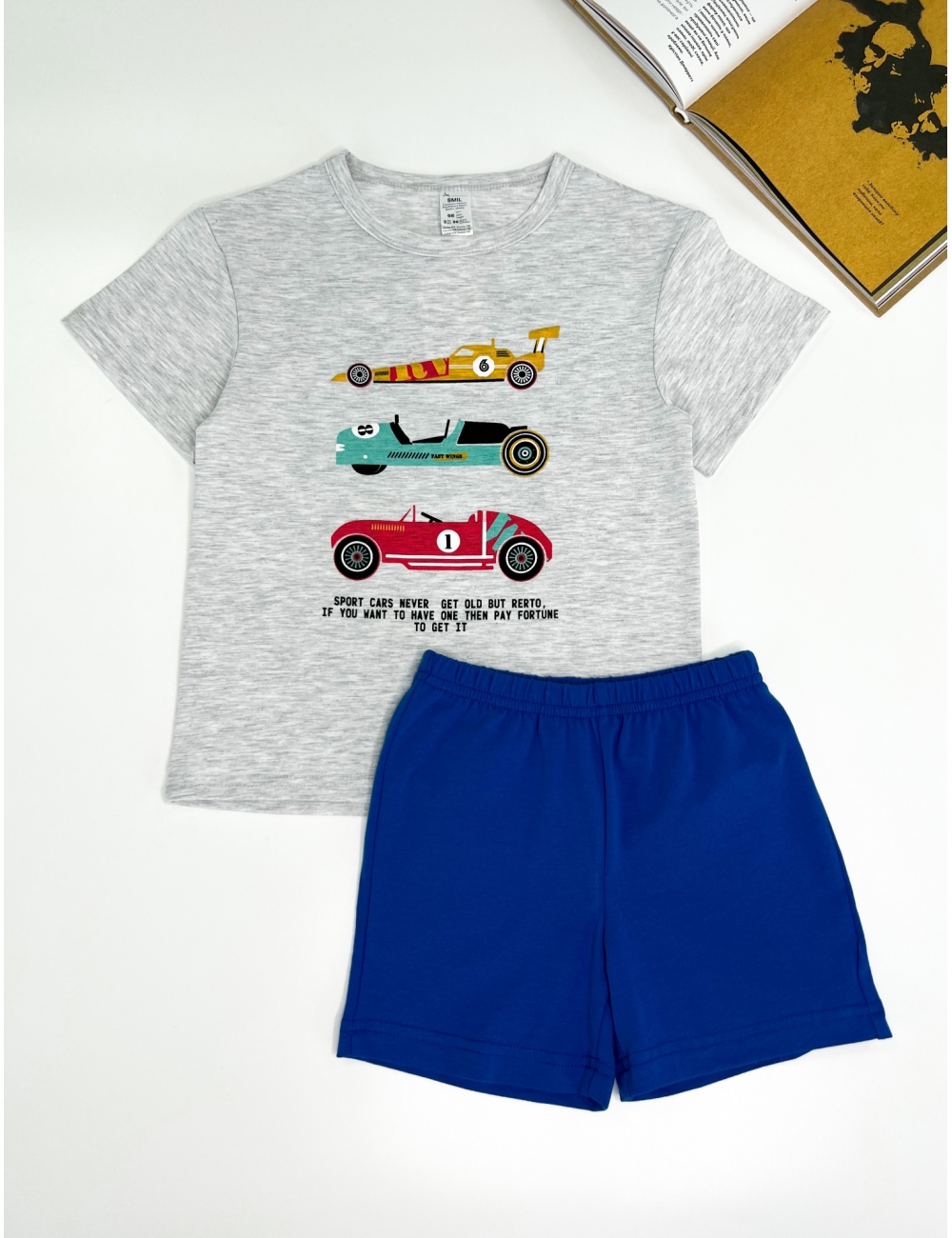 Пижама для мальчиков тм "Smil" Sport cars