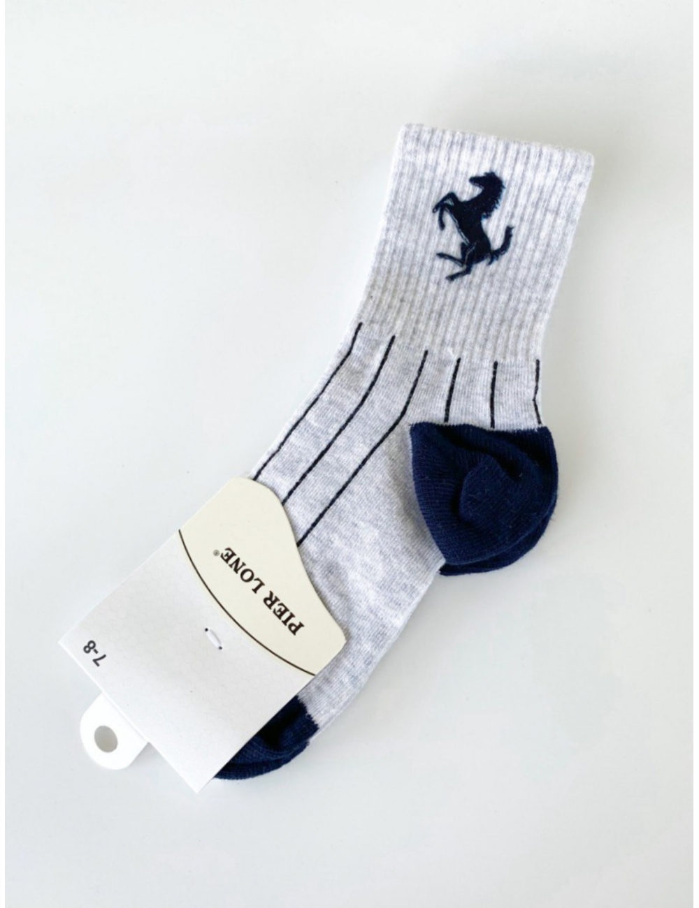 Шкарпетки для хлопчиків тм "Pier Lone" Коник cірі
