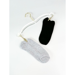 Носки для подростков сеточка "Базовые" серые
