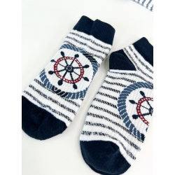 Шкарпетки для хлопчика ТМ "Bross" море темно-сині