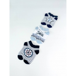 Шкарпетки для хлопчика ТМ "Bross" море темно-сині