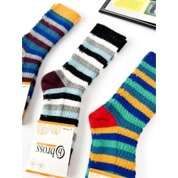 Шкарпетки для хлопчиків тм"Bross" смужка (набір 3 шт)