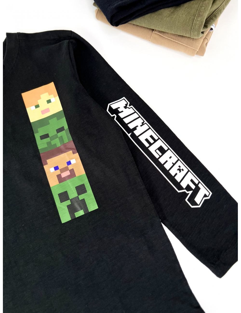 Реглан для хлопчика Cool club Minecraft чорний