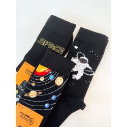 Комплект носков для мальчиков (комплект 3 шт) "Bross" Space