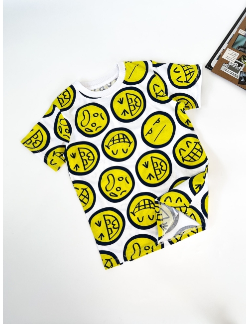 Футболка для хлопчика тм "Cool club" Smile на білому