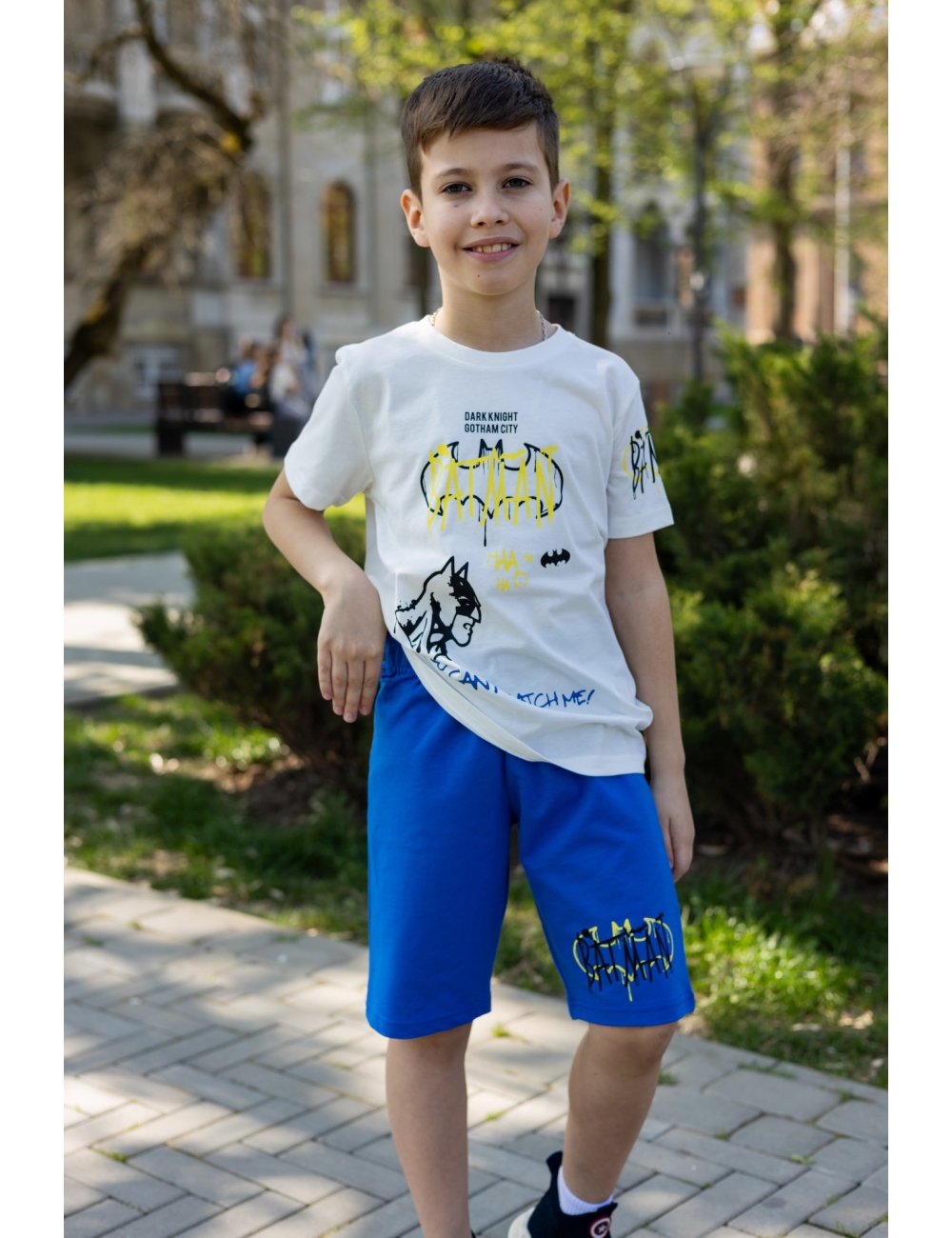 Костюм для хлопчика підлітковий літній Rolypoly Batman Boys