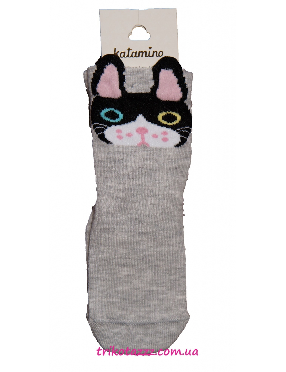 Носки 3D для девочки м"Katamino" , Sarmant серые
