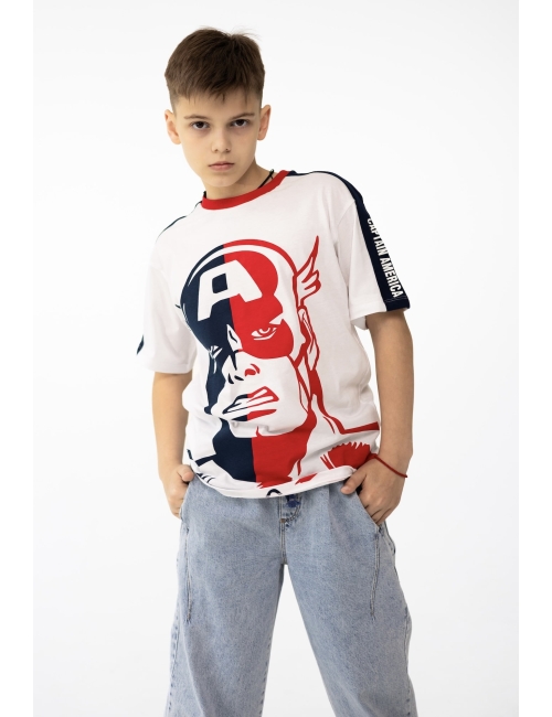 Футболка для мальчика тм "Cool club" Capitan America