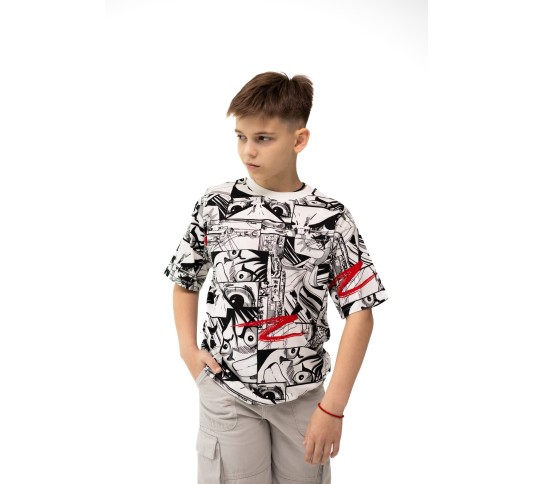 Футболка для хлопчиків тм "Cool club" Face