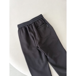 Спортивные штаны для мальчика на флисе, темно-серые "АН"