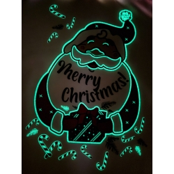 Піжама дитяча підліткова новорічна тепла тм "Сміл" Святий Миколай