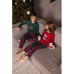 Пижама детская подростковая тм "Sevim" новогодняя Машина