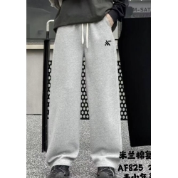 Спортивні штани для хлопчика на флісі AB сірі