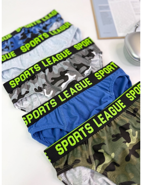 Труси для хлопчиків підлітків (набір 5 шт) "Cool Club" камуфляж