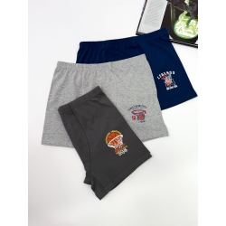 Трусы - боксеры для подростков тм " Baykar " Баскетбол