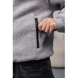 Худи флисовый для подростка тм "Nowear" серый