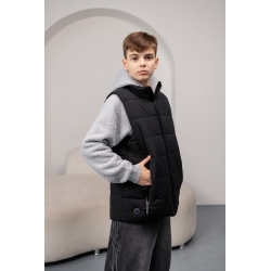 Жилетка (безрукавка) підліткова Nowear  чорна