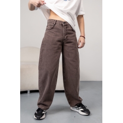 Джинсы для мальчика Altun Балоны коричневые