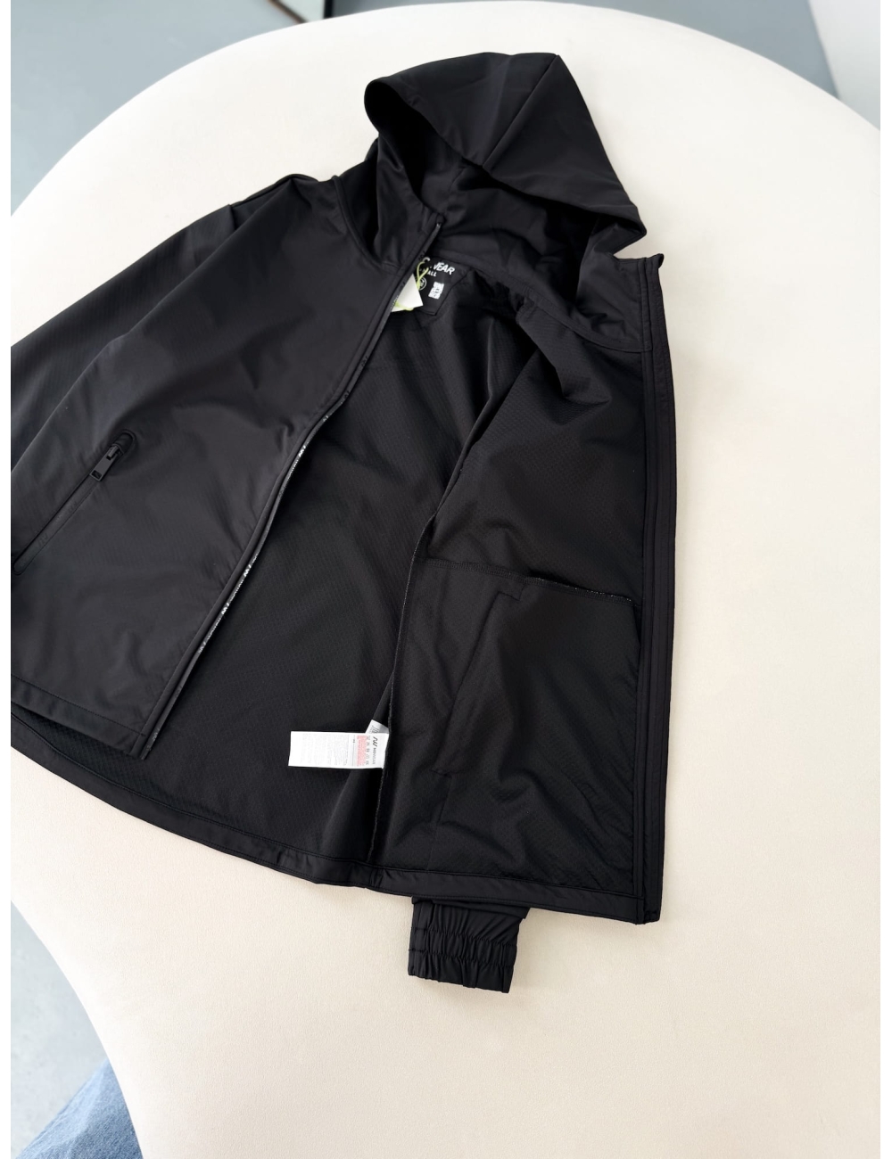 Куртка подростковая водонепроницаемая Nowear чорная Куртка подростковая водонепроницаемая Nowear чорная