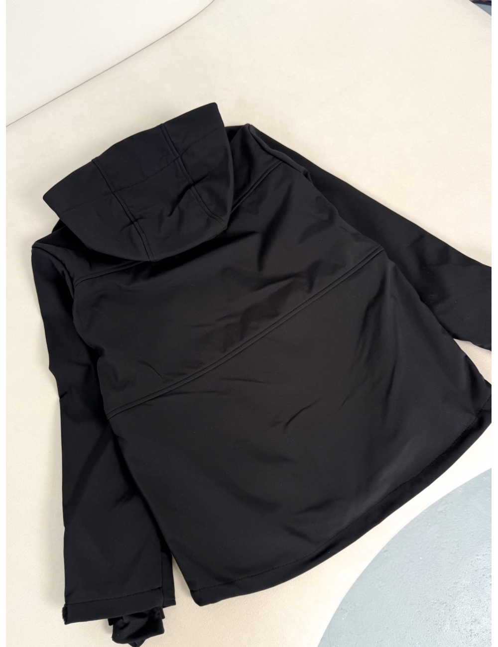 Куртка підліткова з флісом і шаром memory foam Nowear  чорна