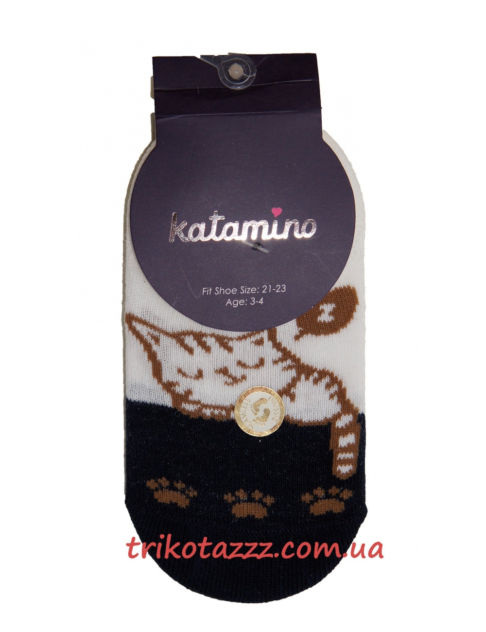 Шкарпетки (сліди) з тормозком для дівчаток тм "Katamino" Slepeercat Kız Abs li Babet Шкарпетки (сліди) з тормозком для дівчаток тм "Katamino" Slepeercat Kız Abs li Babet
