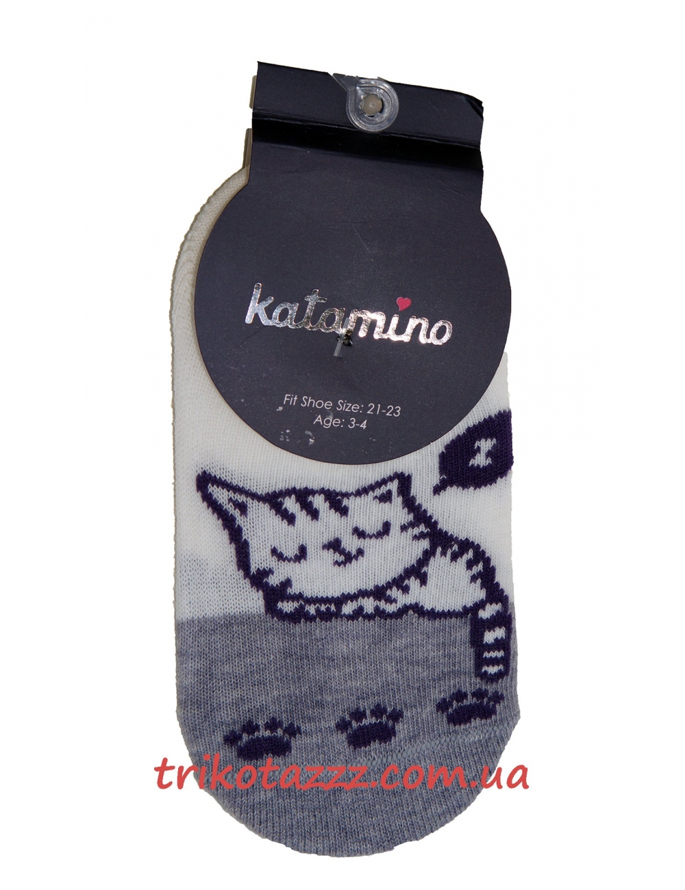 Шкарпетки (сліди) з тормозком для дівчаток тм "Katamino" Slepeercat Kız Abs li Babet Шкарпетки (сліди) з тормозком для дівчаток тм "Katamino" Slepeercat Kız Abs li Babet