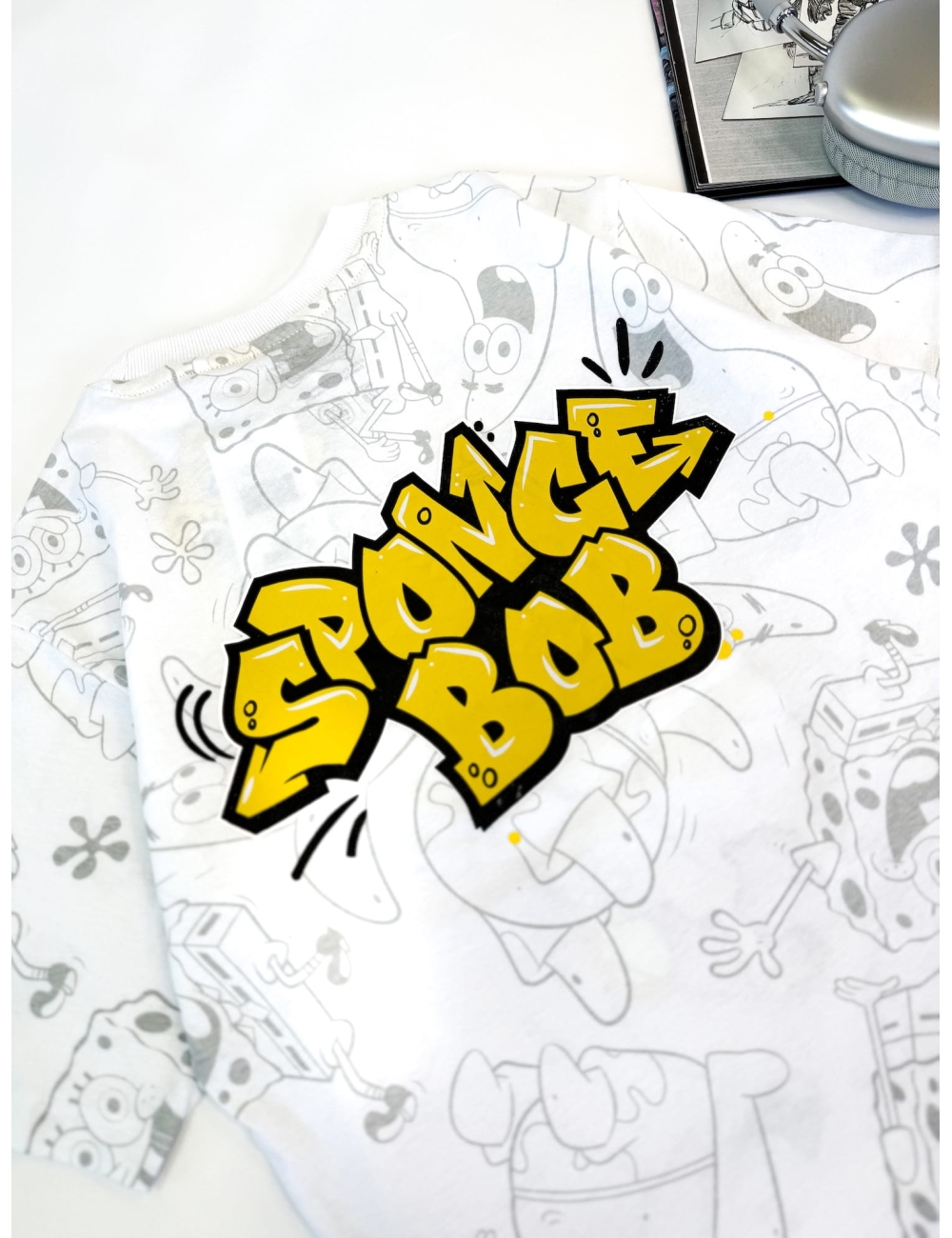 Футболка для мальчика тм "Cool club" Spongik Bob