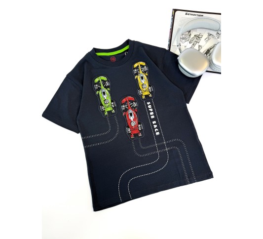 Футболка для хлопчиків тм "Cool club" Super Race