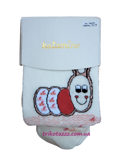 Колготки для дівчинки тм "Arti" Kriste Kız Baby гусінь