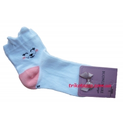 Детские носки для девочки 3D  тм"Buonumare" сиреневая пяточка