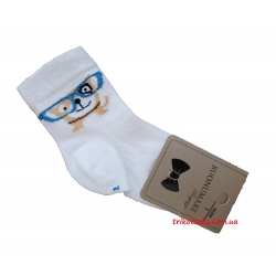 Шкарпетки для хлопчиків тм &quot;Buonumare&quot; Собачка в окулярах