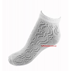Ажурні шкарпетки для дівчаток тм &quot;Buonumare&quot; білі