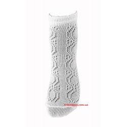 Ажурные носки для девочек тм"Buonumare" белые