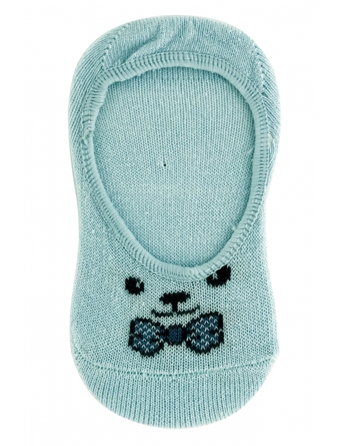 Сліди (шкарпетки) для хлопчиків тс "Bibaby" мордочки блакитні
