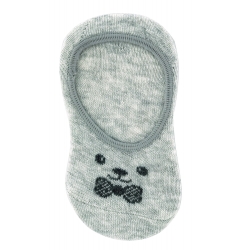 Сліди (шкарпетки) для хлопчиків тс &quot;Bibaby&quot; мордочки сірі