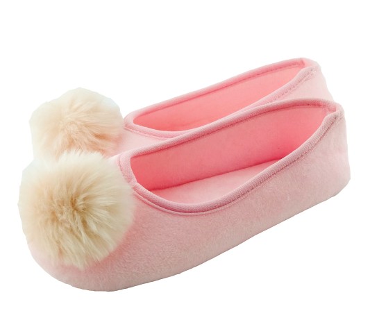 Тапочки для дівчинки з Понпон тм "Yo" рожеві