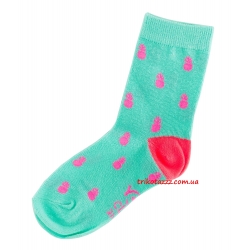 Шкарпетки для дівчаток тм &quot;Yo&quot; Ананаси