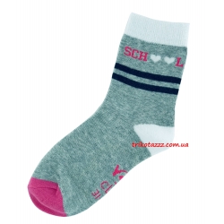 Шкарпетки для дівчаток тм &quot;Yo&quot; Школа сірі