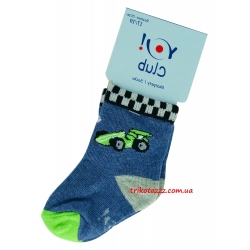Шкарпетки для хлопчиків тм &quot;Yo&quot; Машинки на синьому