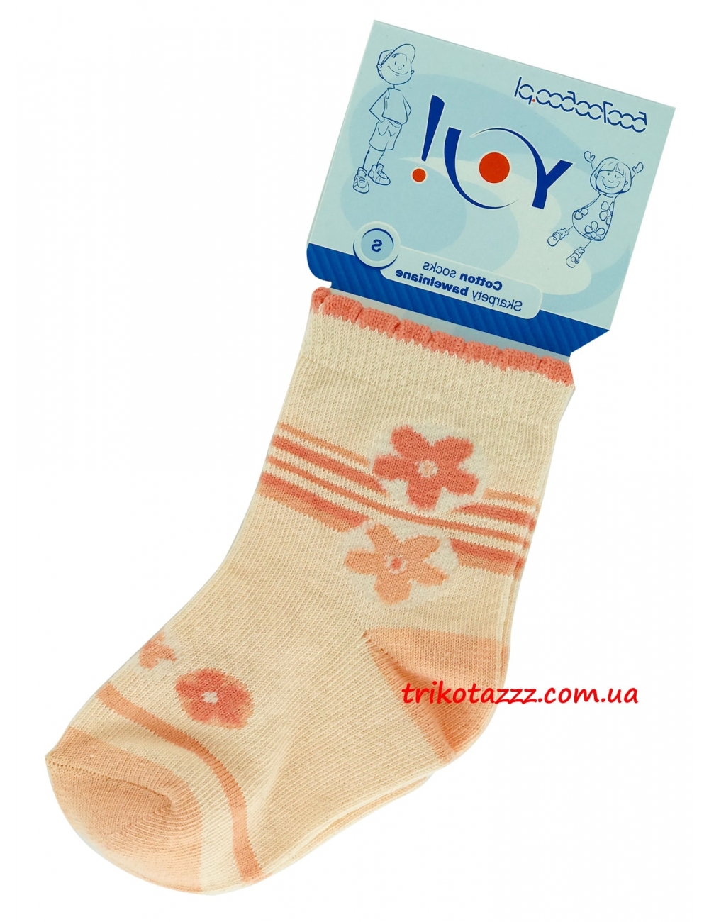 Носки для девочек тм" Yo " Цветы