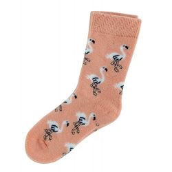 Теплые носки для девочки тм " Erinoks " Фламинго