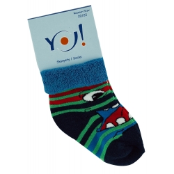 Теплі шкарпетки для хлопчика тм "Yo" Зубастик