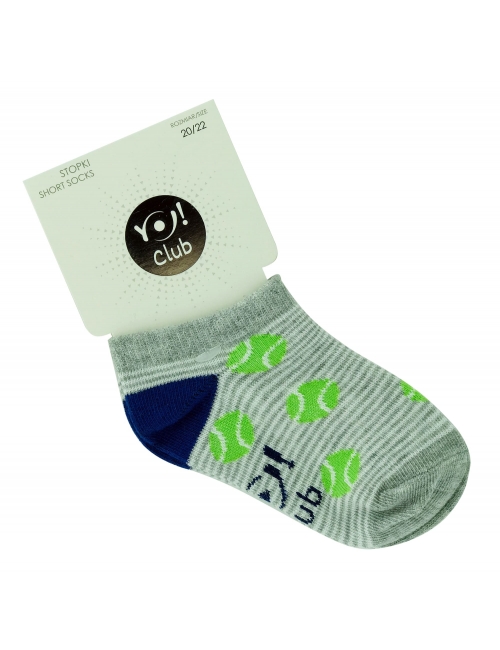 Дитячі шкарпетки короткі для хлопчиків тм Yo М&#39;яч