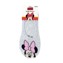 Шкарпетки (сліди) дитячі для дівчаток тм &quot;Eplum&quot; Мінні сірі
