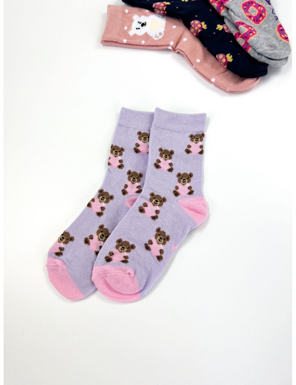 Шкарпетки для дівчаток тм "Yo" Медведики