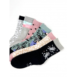 Шкарпетки для дівчаток тм "Yo" Цяточки пісочні