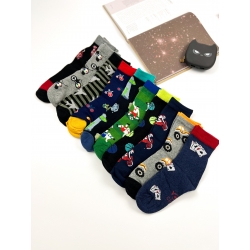 Шкарпетки для хлопчика тм "Yo" Фішки